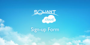 Soliant.cloud Sign-up Form