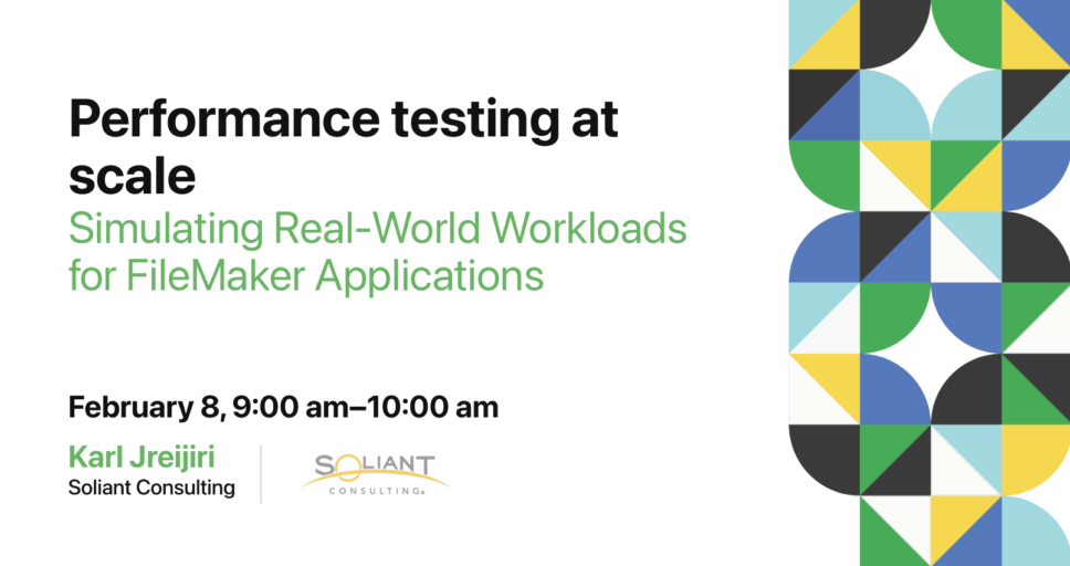 Performance testing at scale - Simulating Real-World Workloads for FileMaker Applications thumbnail